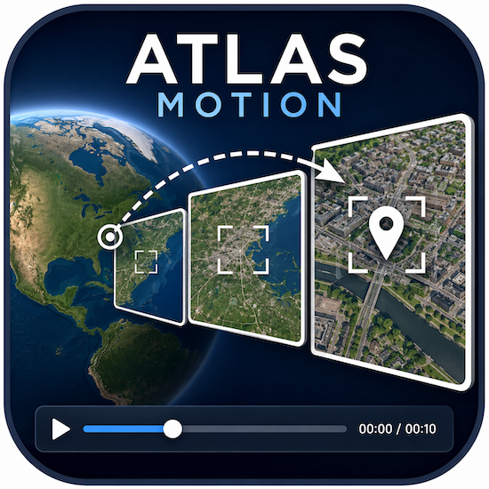 Atlas Motion map animation studio
