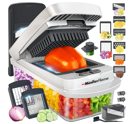 Mueller Pro Vegetable Chopper & Mandoline Slicer